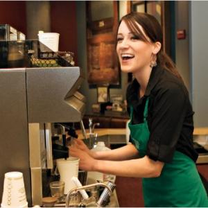 ☕ Can You Survive a Day as a Barista at Starbucks? Refer to the person as \