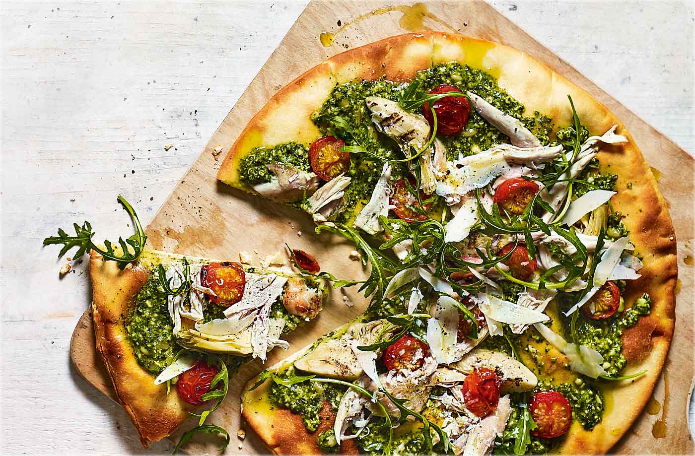 🍕 Your Taste in Pizza Will Determine Your Real Age and How Old You Really Act Chicken Pesto Pizza