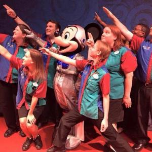 🏰 Can You Survive a Day Working at Disneyland? Point with two fingers in the correct direction