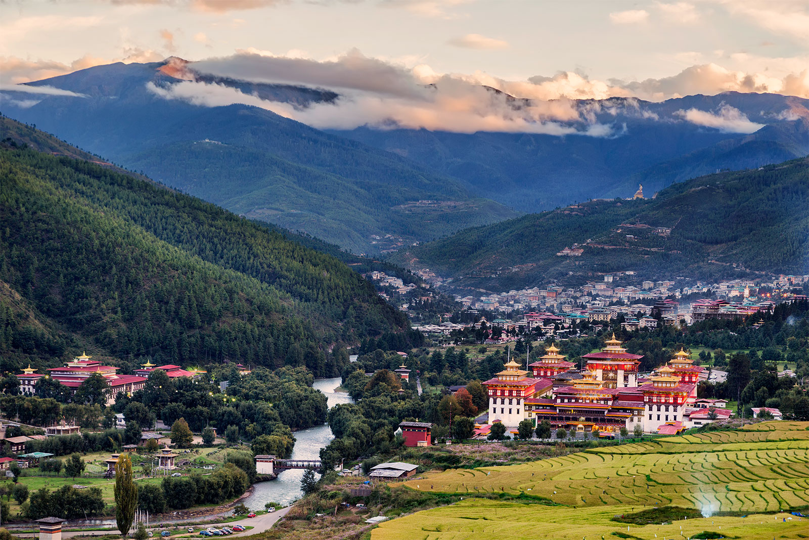 Asian Cities Quiz! Can You Identify Them From 1 Photo? Thimphu, Bhutan