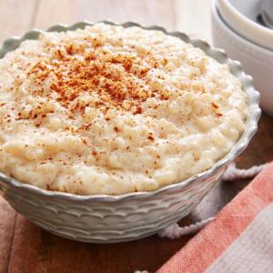 Would You Rather Eat Boomer Foods or Millennial Foods? Rice pudding