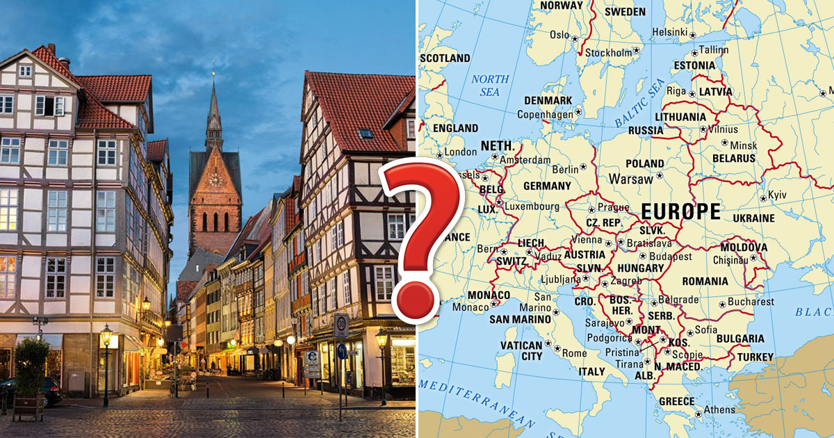 🏰 9 in 10 People Can’t Pass This General Knowledge Quiz on European Cities. Can You?