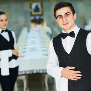 Can You Work a Shift as a Waiter in a Fancy Restaurant Without Getting Fired? Ignore the situation and continue your shift