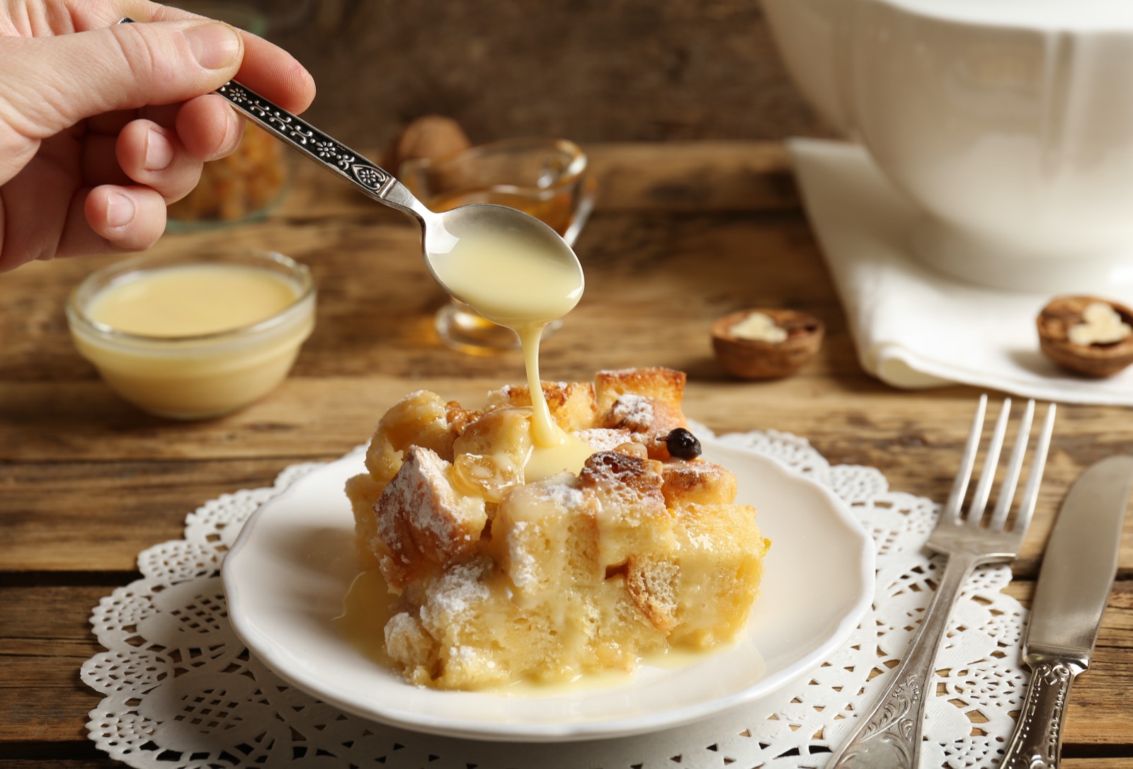 Pick Least Favorite Foods to Know If You Eat Like Child… Quiz Bread Pudding With Vanilla Sauce