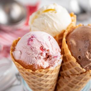 Your Choice on the Superior Version of These Foods Will Reveal Your Age Scooped and on a cone