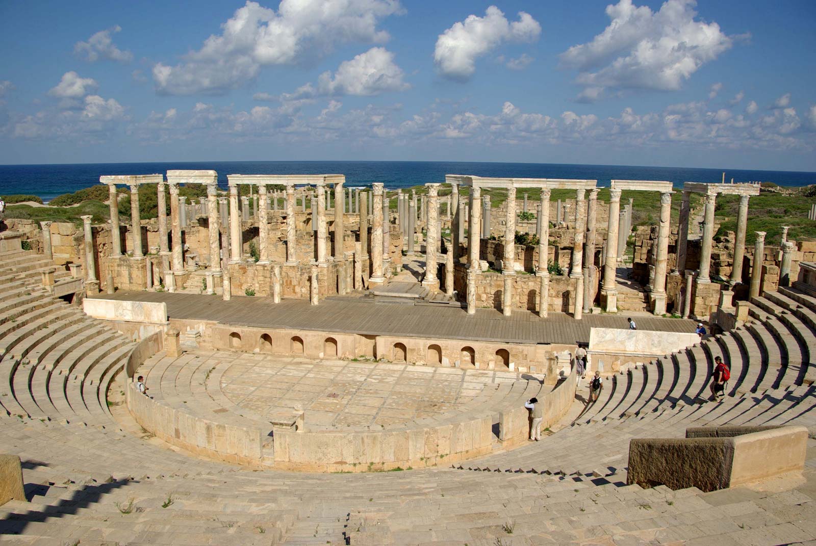 5-Letter Countries Quiz Remains Amphitheatre Roman Libya Leptis Magna