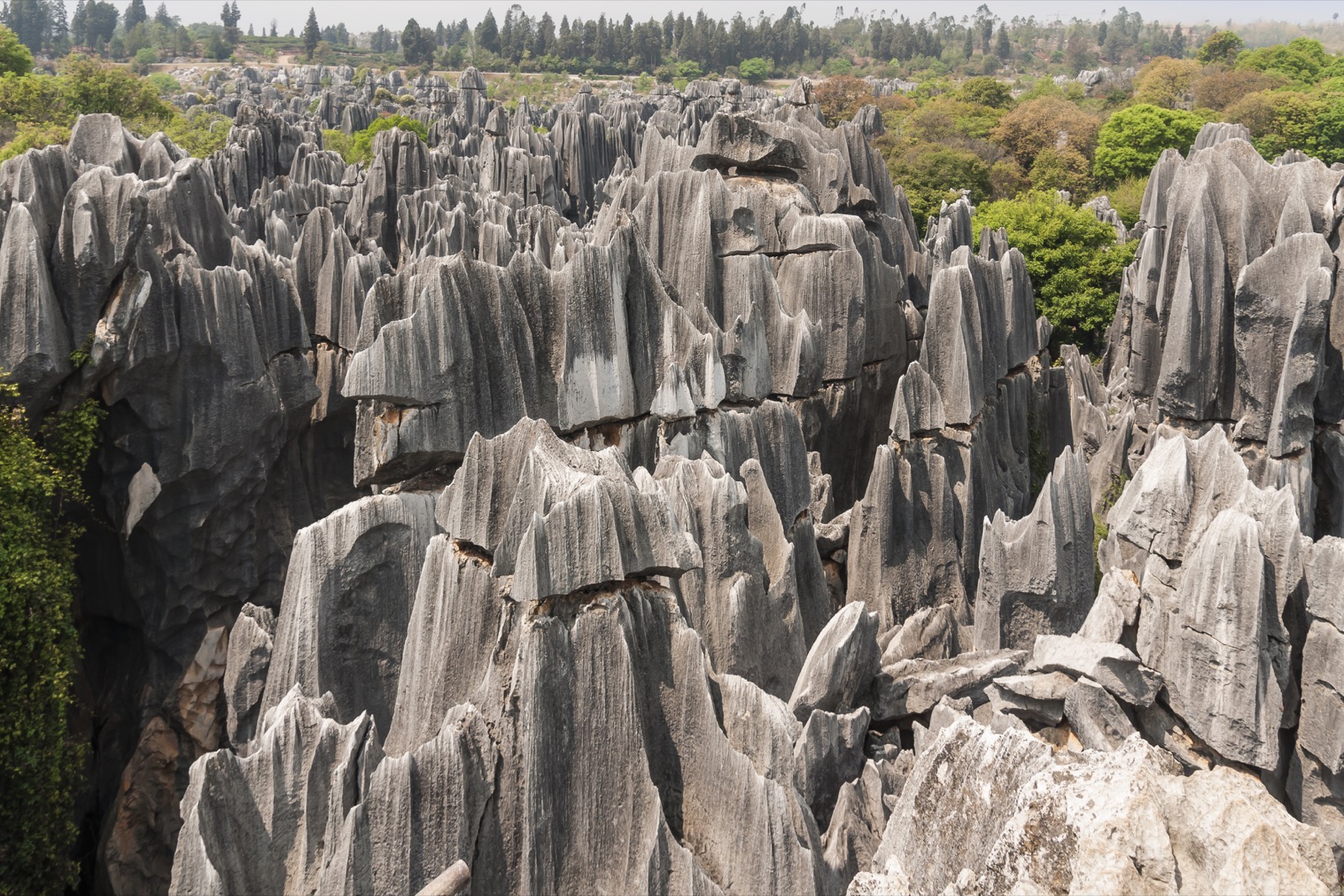 🌋 Most People Have No Idea Which Continent These Natural Landmarks Are on — Do You? Shilin Stone Forest, China