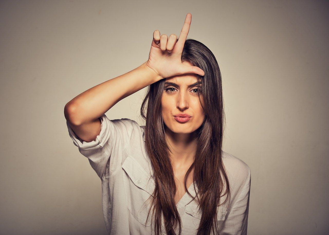 Are You a Narcissist or an Empath? This Quiz Will Reveal the Truth Woman Rude Insult Loser Sign