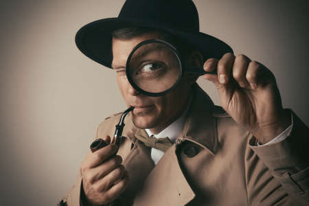 Can You Survive a Day Working as a 🕵️‍♂️ Private Investigator? Detective with smoking pipe magnifying glass