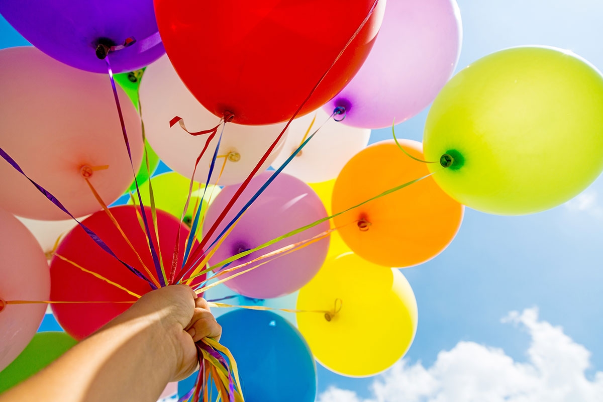 I Can Get an Accurate Read on Whether 🥳 You’re Shy or Outgoing Based on the 🎉 Party You Plan colourful colorful helium balloons