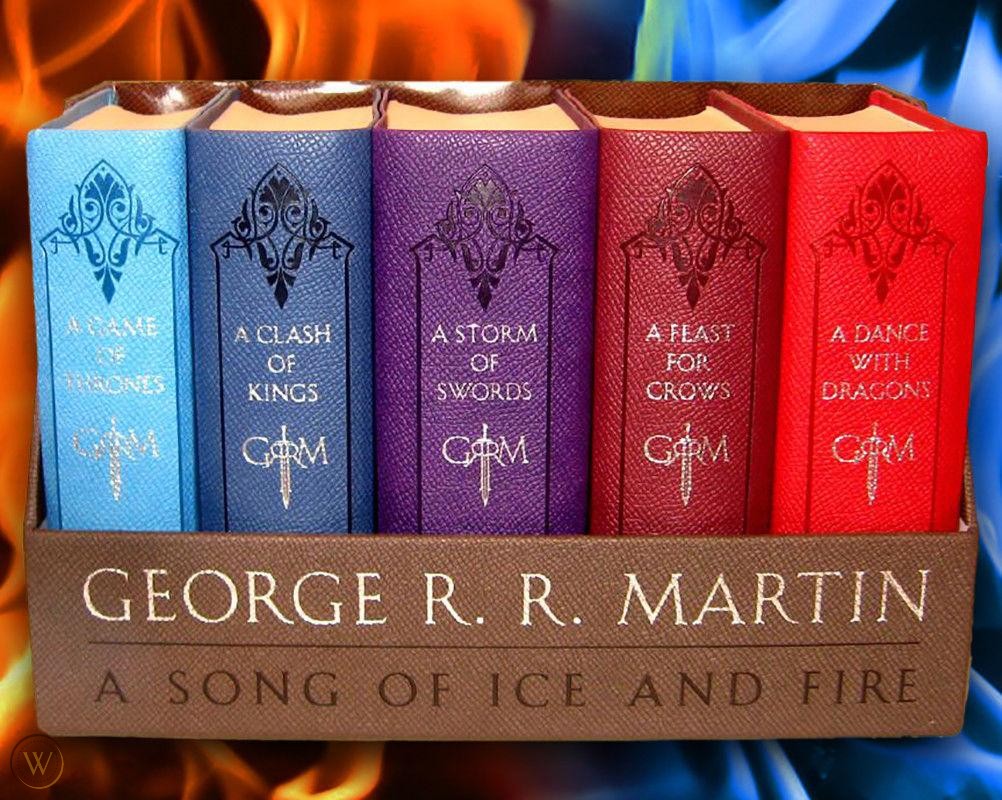 This May Be Shocking, But We Know Your Age Based on the Books You’ve Read A Song of Fire and Ice book set