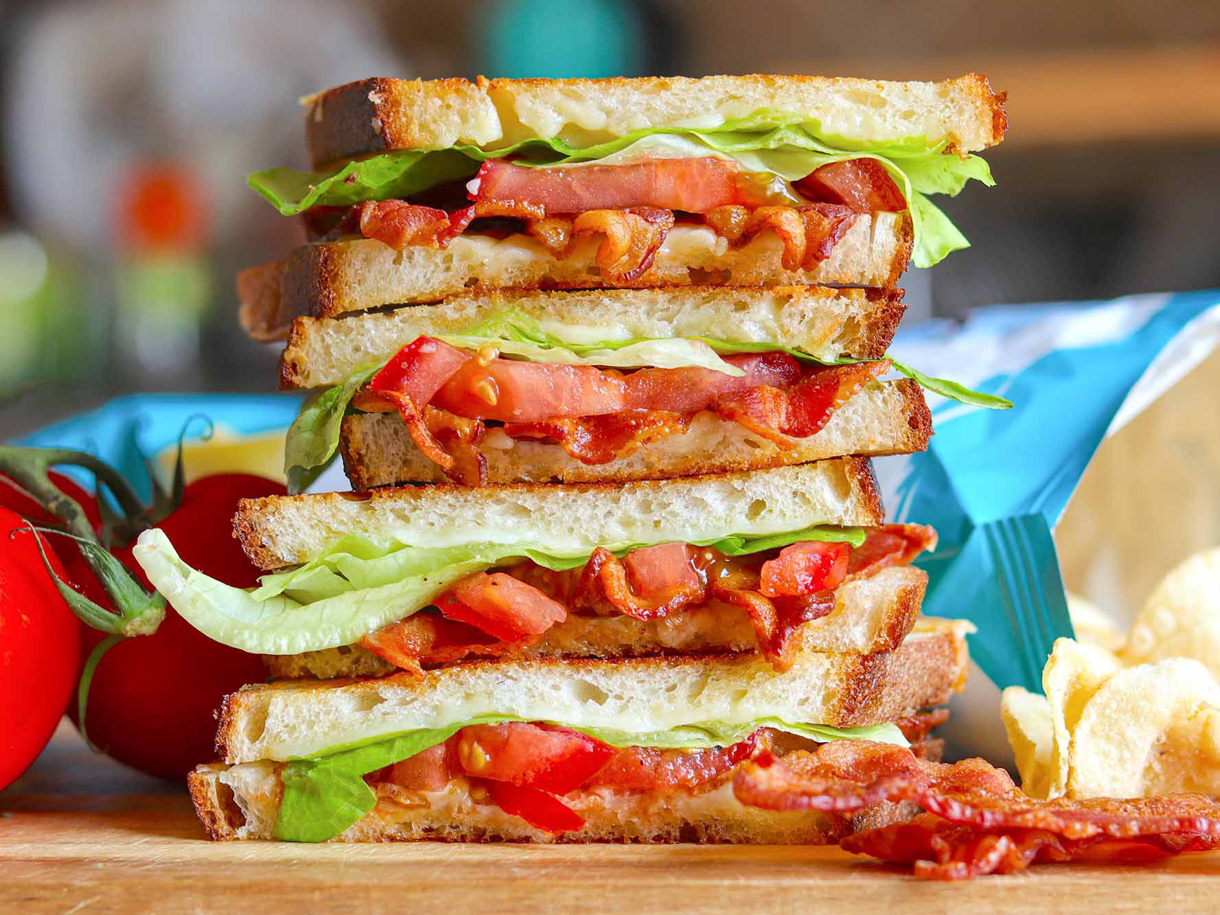 Food Element Quiz BLT sandwich