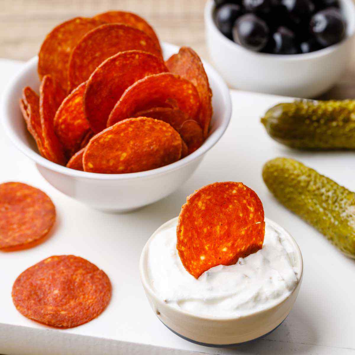 Savory Food Salty Personality Quiz Pepperoni chips