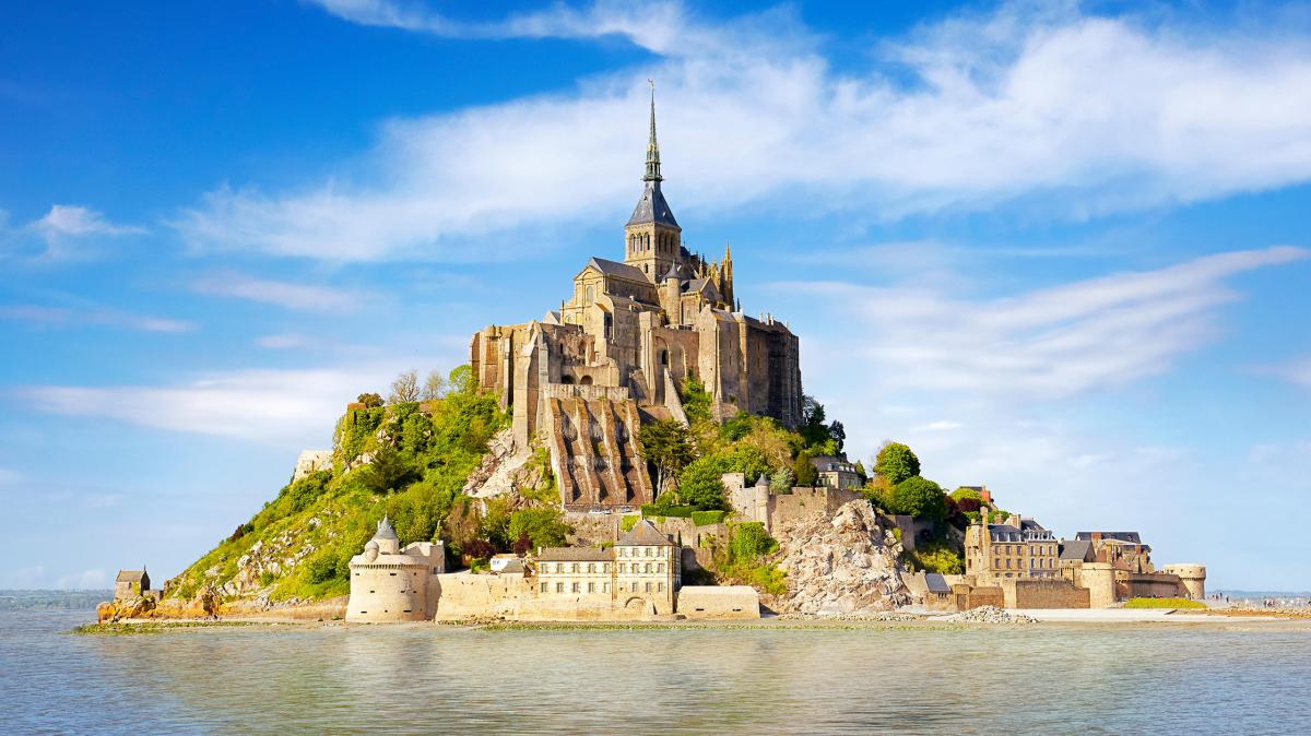 F In Geography Quiz Mont-Saint-Michel, Normandy, France