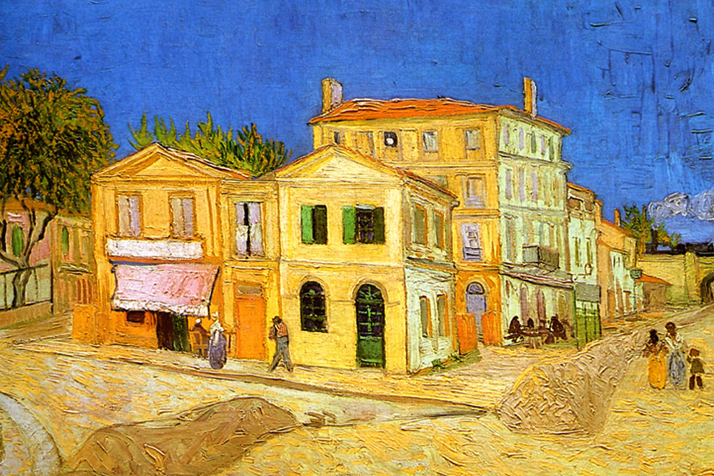 The Yellow House painting by Vincent van Gogh