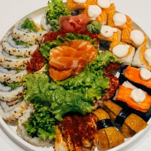🍴 Design a Menu for Your New Restaurant to Find Out What You Should Have for Dinner Sushi platter