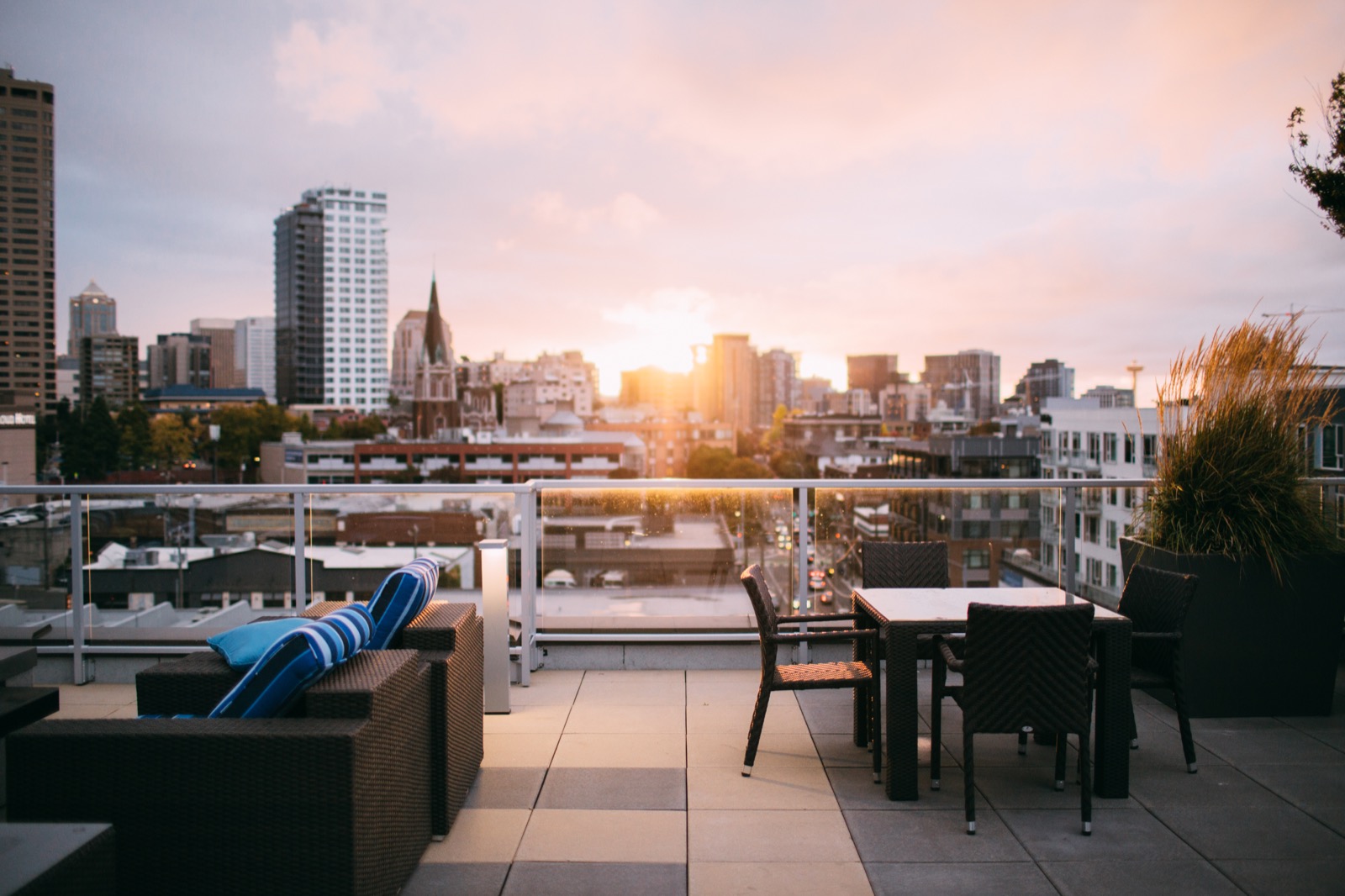 Take a Trip to New York City to Find Out Where You’ll Meet Your Soulmate A rooftop space
