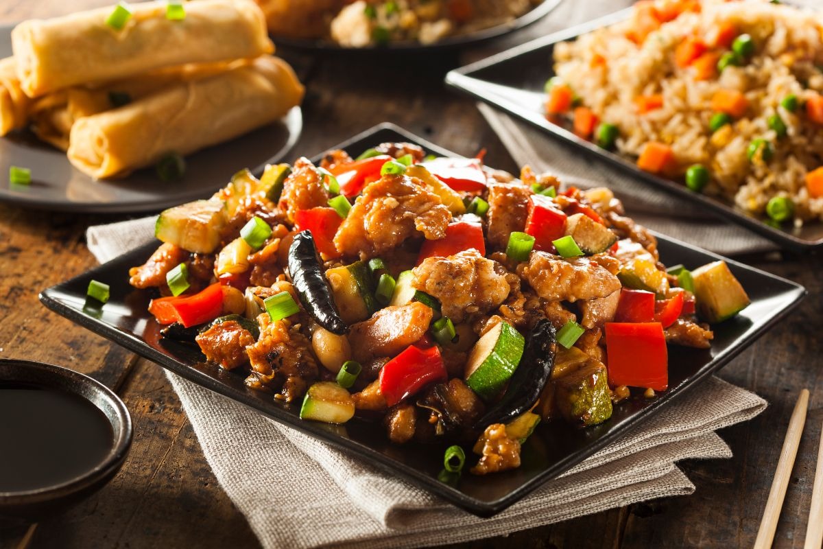 Eat and Travel ‘Round the World and We’ll Reveal How Rich You’ll Be in Five Years Kung pao chicken