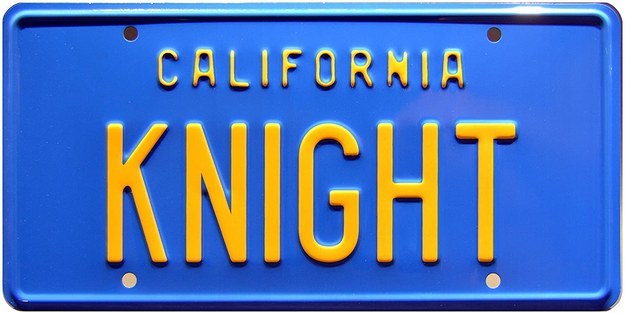 Only a True Film and TV Expert Can Guess These Shows from Just a 🚘 License Plate License plate from Knight Rider