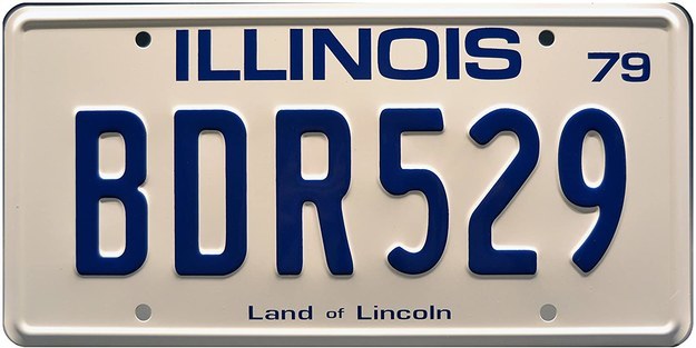 Only a True Film and TV Expert Can Guess These Shows from Just a 🚘 License Plate License plate from The Blues Brothers