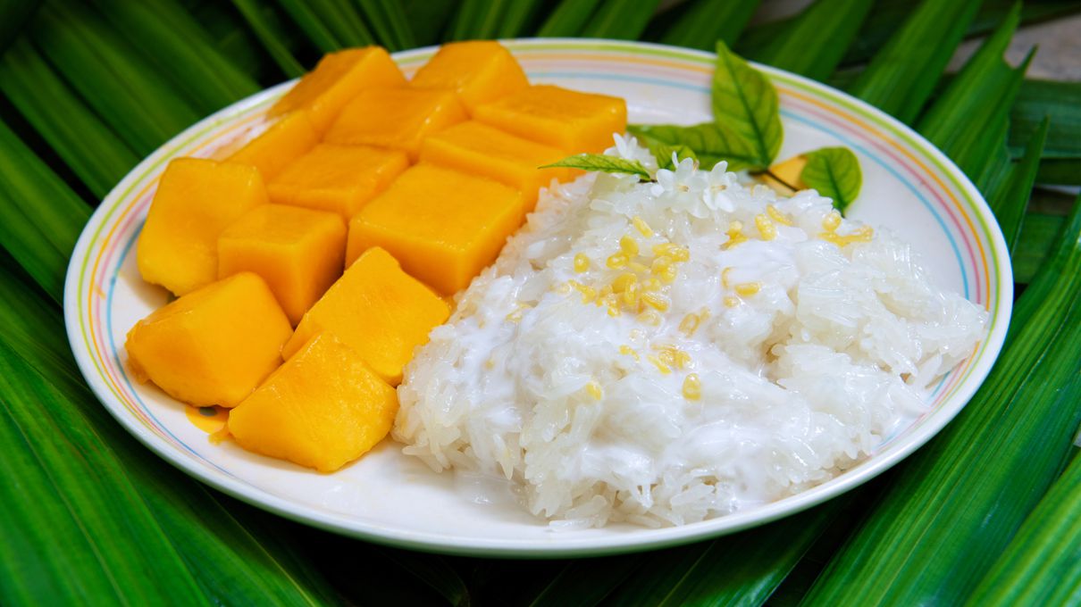 Eat Some 🍰 AI Randomly Generated Desserts to Determine If You’re an Introvert or Extrovert 😃 Mango sticky rice