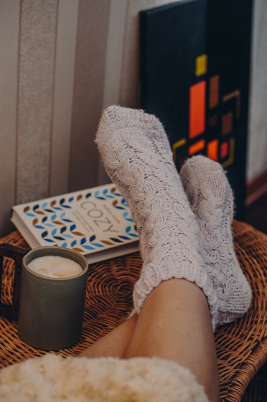 Which Winter Beverage Are You? Quiz Fluffy socks