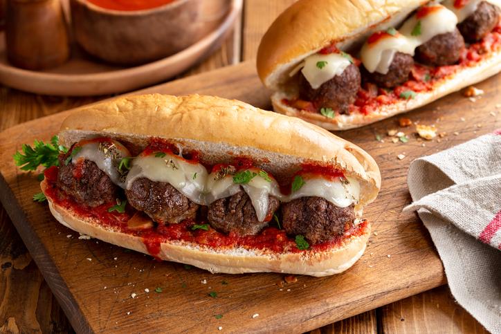Pick Sandwiches & We'll Guess Your Generation Quiz Meatball sandwich