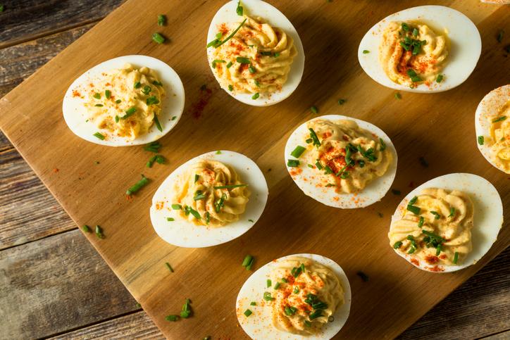 Eat Holiday Foods To See Which Season Matches Your Soul Quiz Deviled eggs
