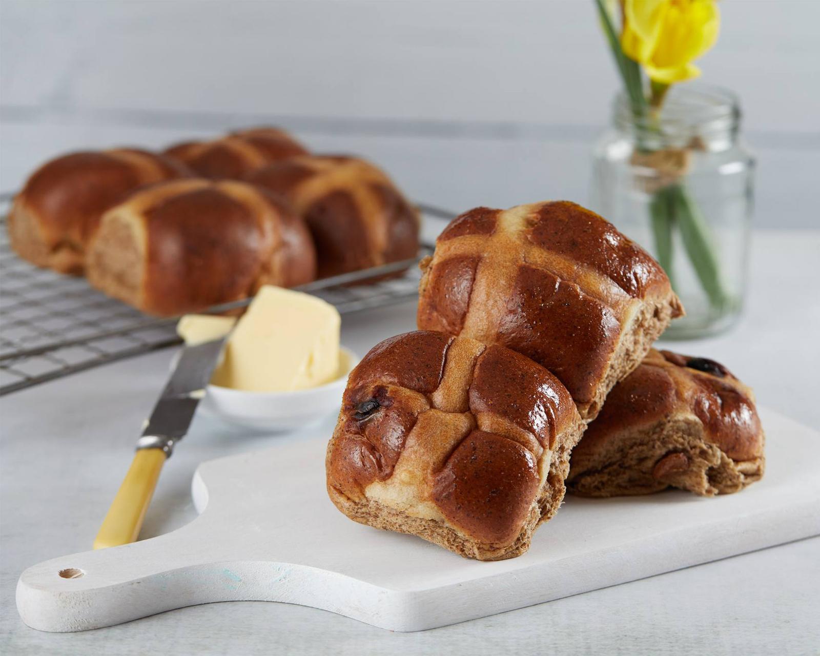 Desserts Book Quiz Hot cross buns