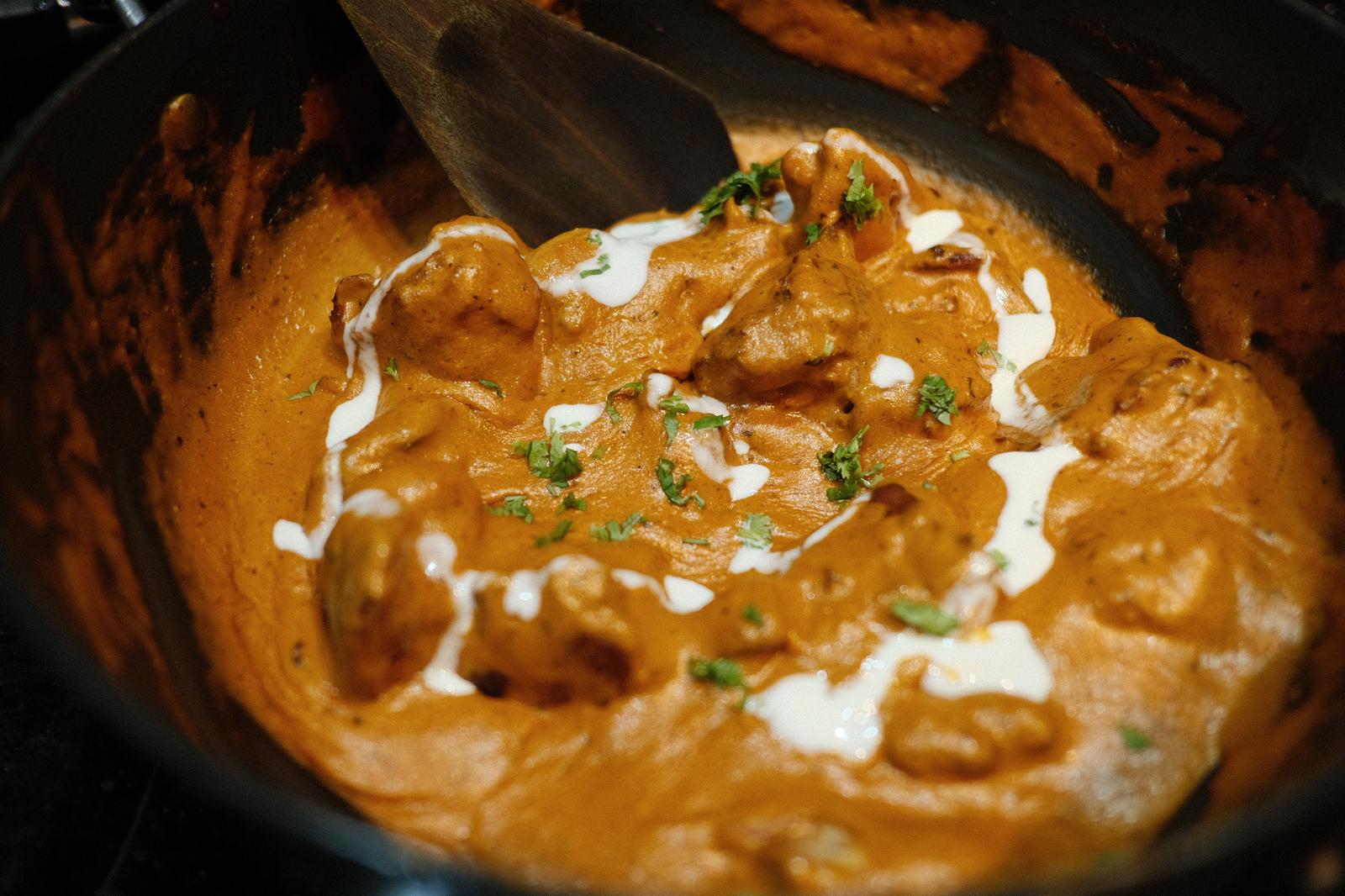 Did You Know I Can Tell How Adventurous You Are Purely by the Assorted International Foods You Choose? Butter chicken
