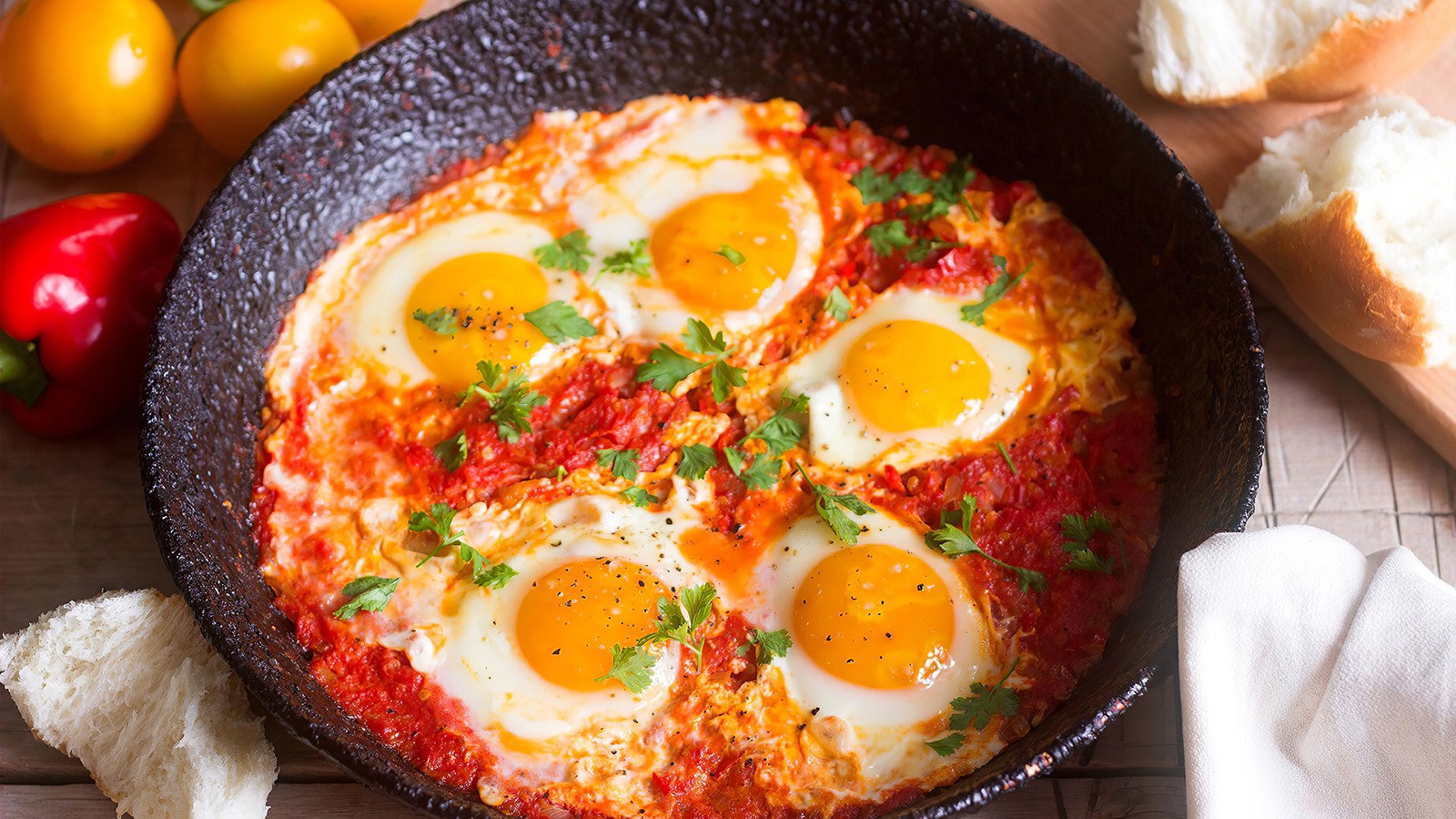 Eat Your Way Around the World and We’ll Figure Out What Your Age Is Shakshouka