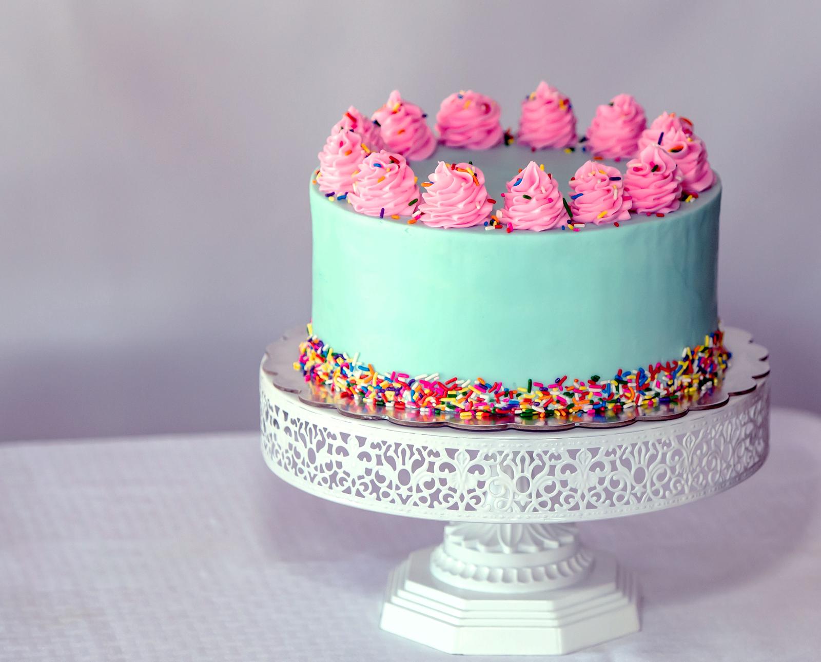Pick Rainbow Food To Know Which Mythical Being You Were Quiz Funfetti cake