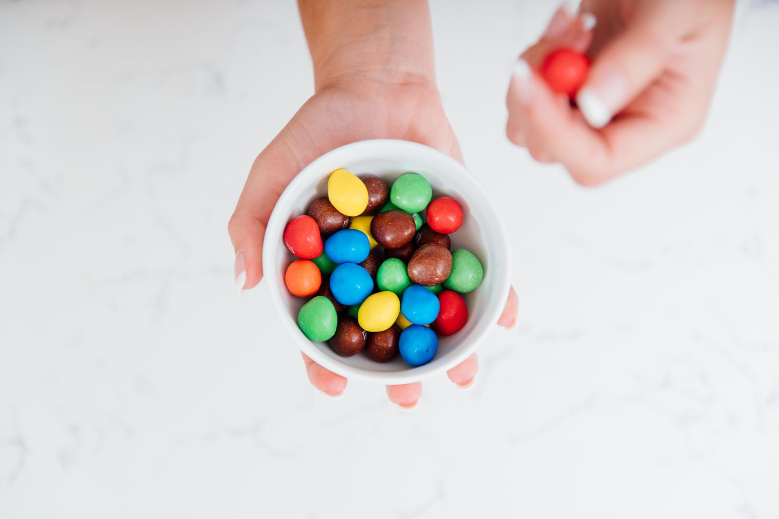 Desserts Book Quiz M&Ms
