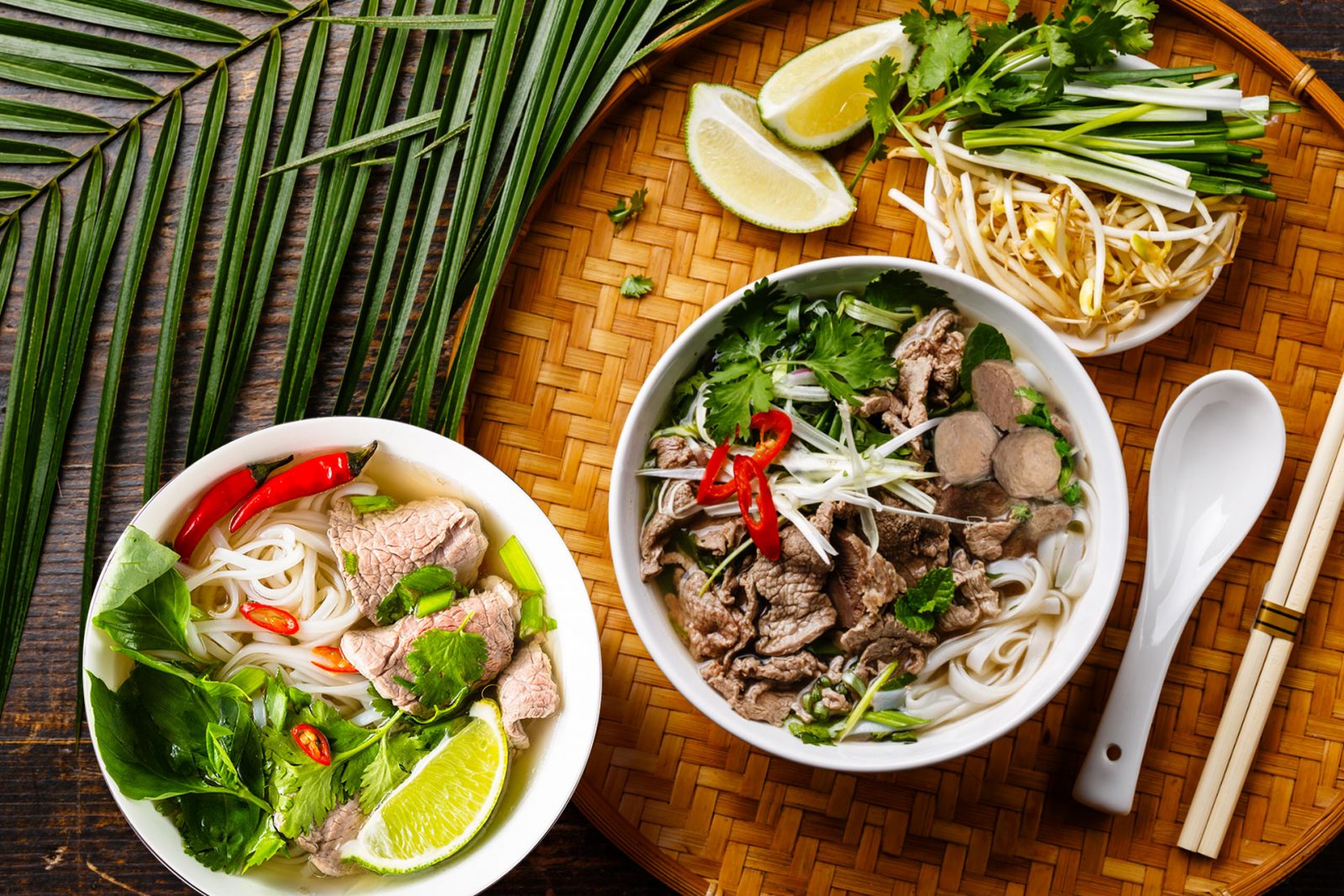Pho noodles Vietnamese cuisine