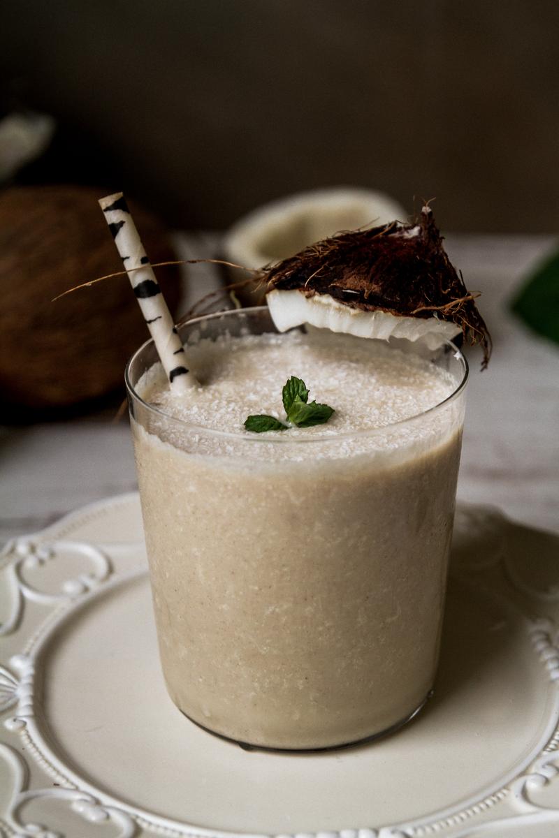 Are You A Food Snob Or A Food Slob? Desserts Quiz Coconut, banana, and coffee smoothie