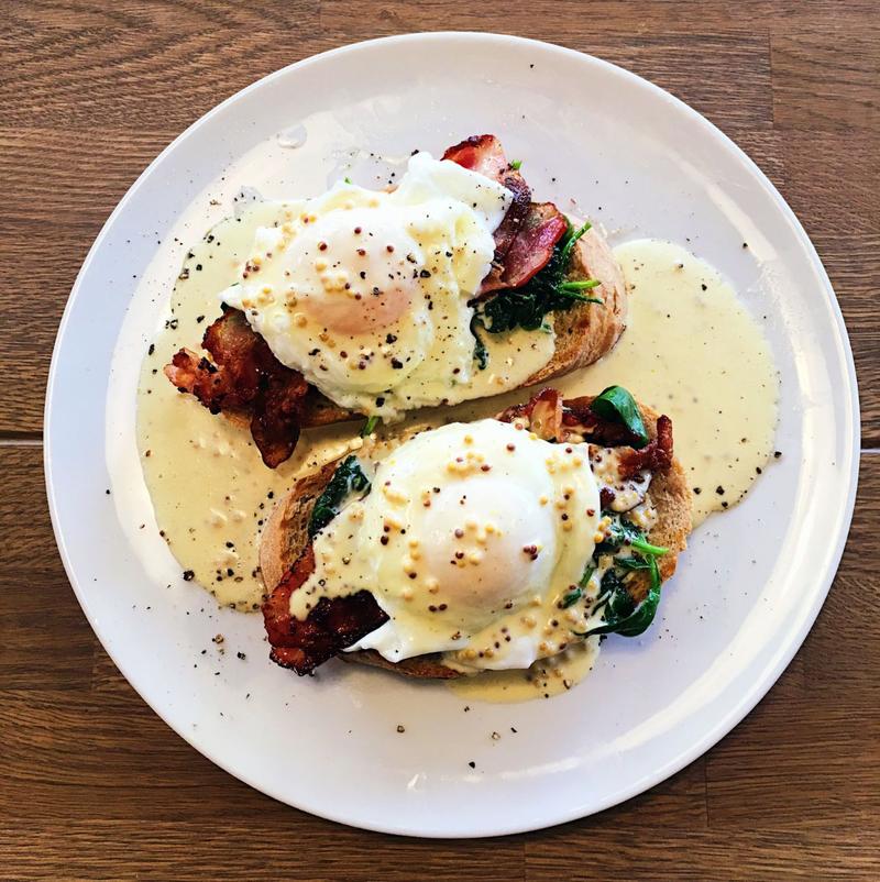 Enjoy Rainbow Breakfast & I'll Guess Age Food Quiz Eggs Benedict