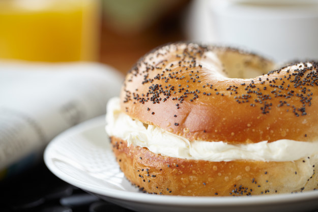 Pick Sandwiches & We'll Guess Your Generation Quiz Bagel with cream cheese
