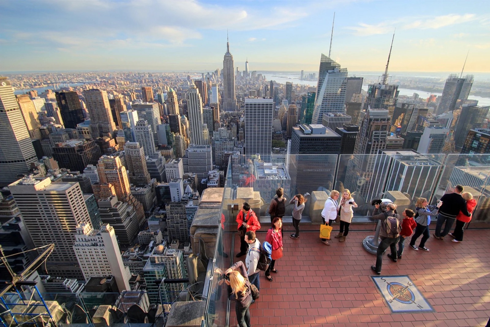 Take Trip To New York City To Know Where You'll Meet Yo… Quiz Visiting an observation deck