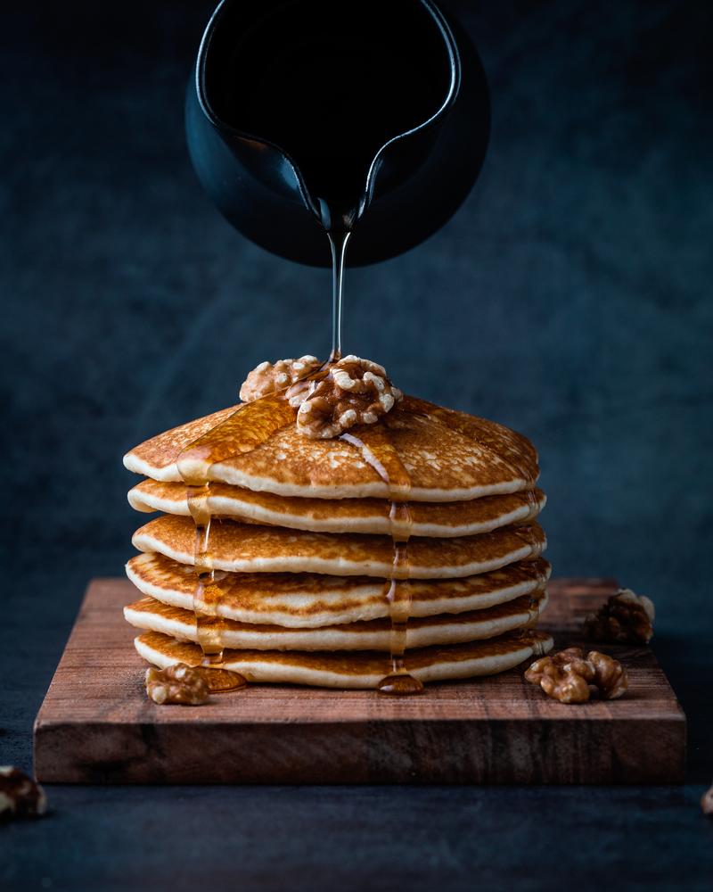 Celebrity Couple Food Quiz Pancakes and syrup