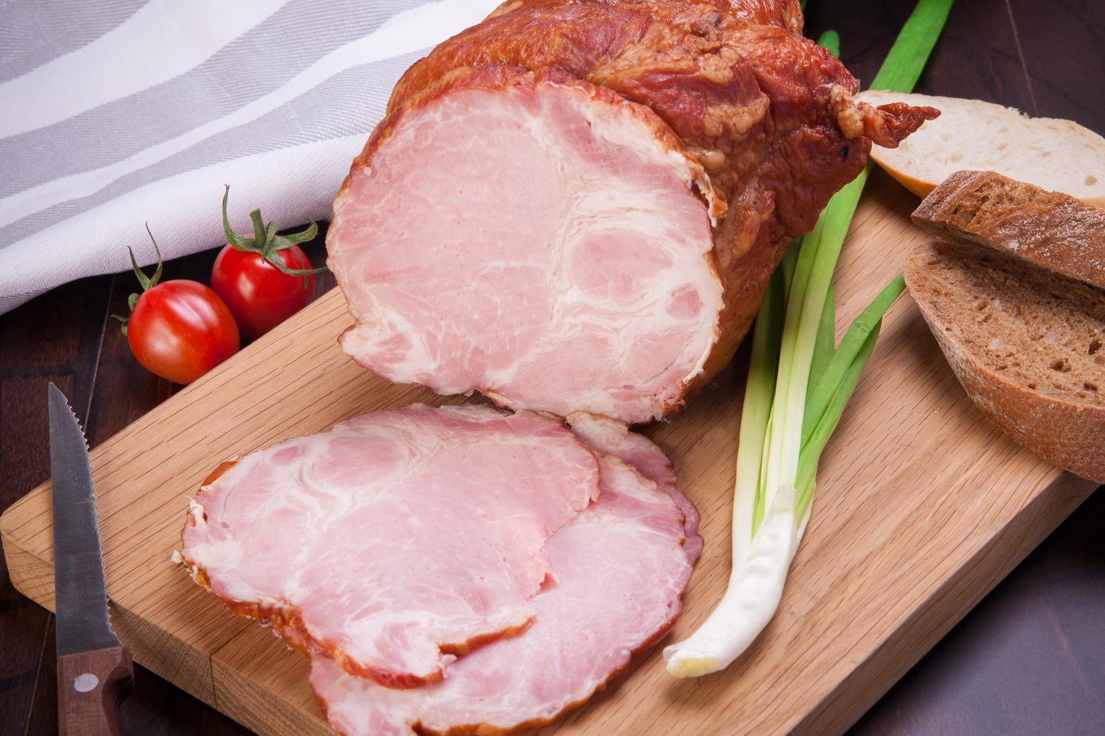 Fall-colored Food Quiz Baked ham