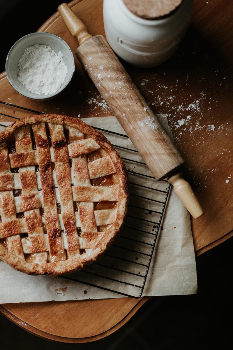 Cozy Fall Day Quiz Freshly baked pie for dessert
