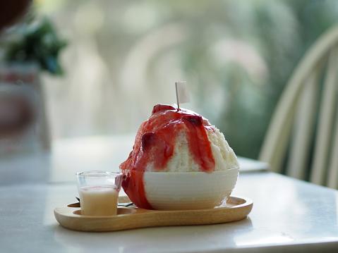 Eat A Desserts & We'll Reveal Your Favorite Color Quiz Patbingsu (Korean shaved ice)
