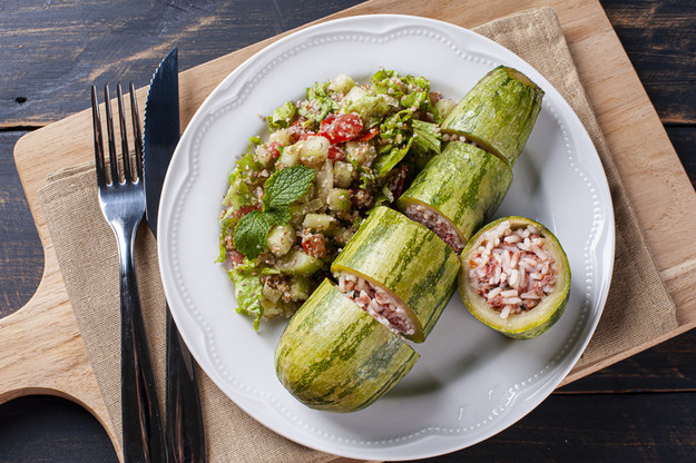 Eat and Travel ‘Round the World and We’ll Reveal How Rich You’ll Be in Five Years Kousa mahshi (stuffed zucchini)