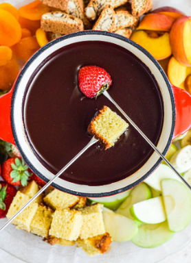 Desserts Book Quiz Chocolate fondue