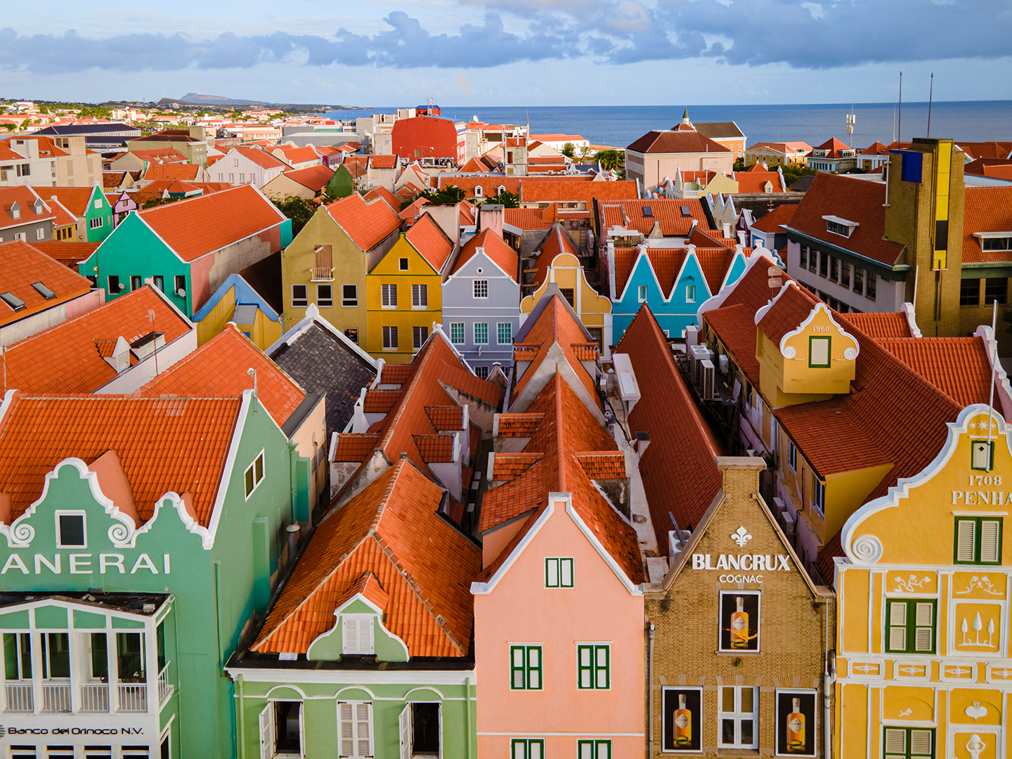 Countries Of The World Quiz Willemstad, Curacao colorful buildings colors