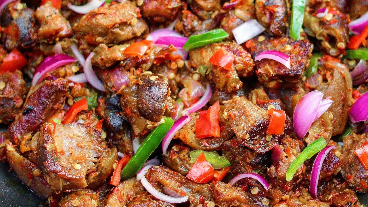 Did You Know I Can Tell How Adventurous You Are Purely by the Assorted International Foods You Choose? Asun (spicy smoked goat meat)