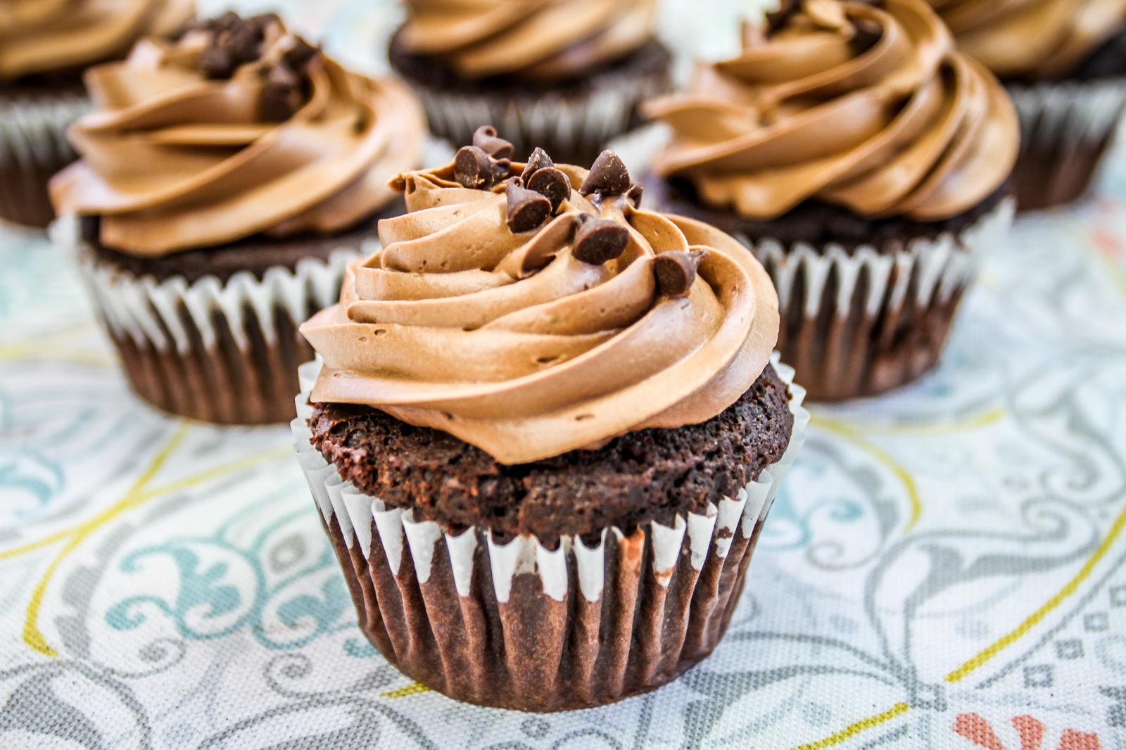What Dessert Flavor Are You? Peanut butter and chocolate chip cupcake