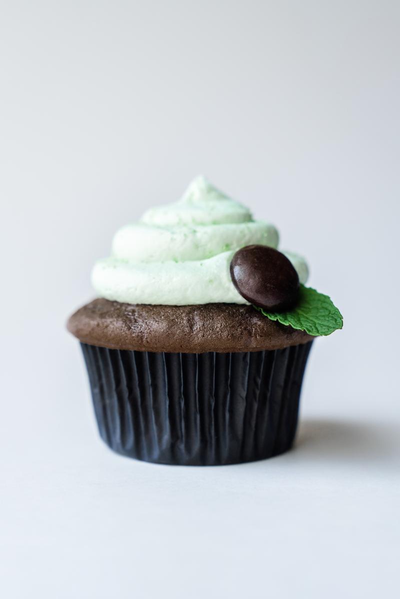 This Cupcake Quiz Will Reveal What Your Fortune Cookie Says Mint cupcake