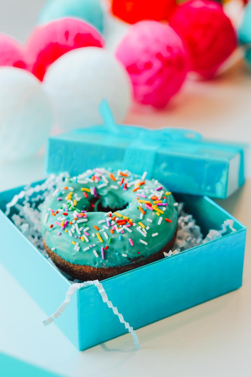 Blue Food Personality Quiz Doughnut