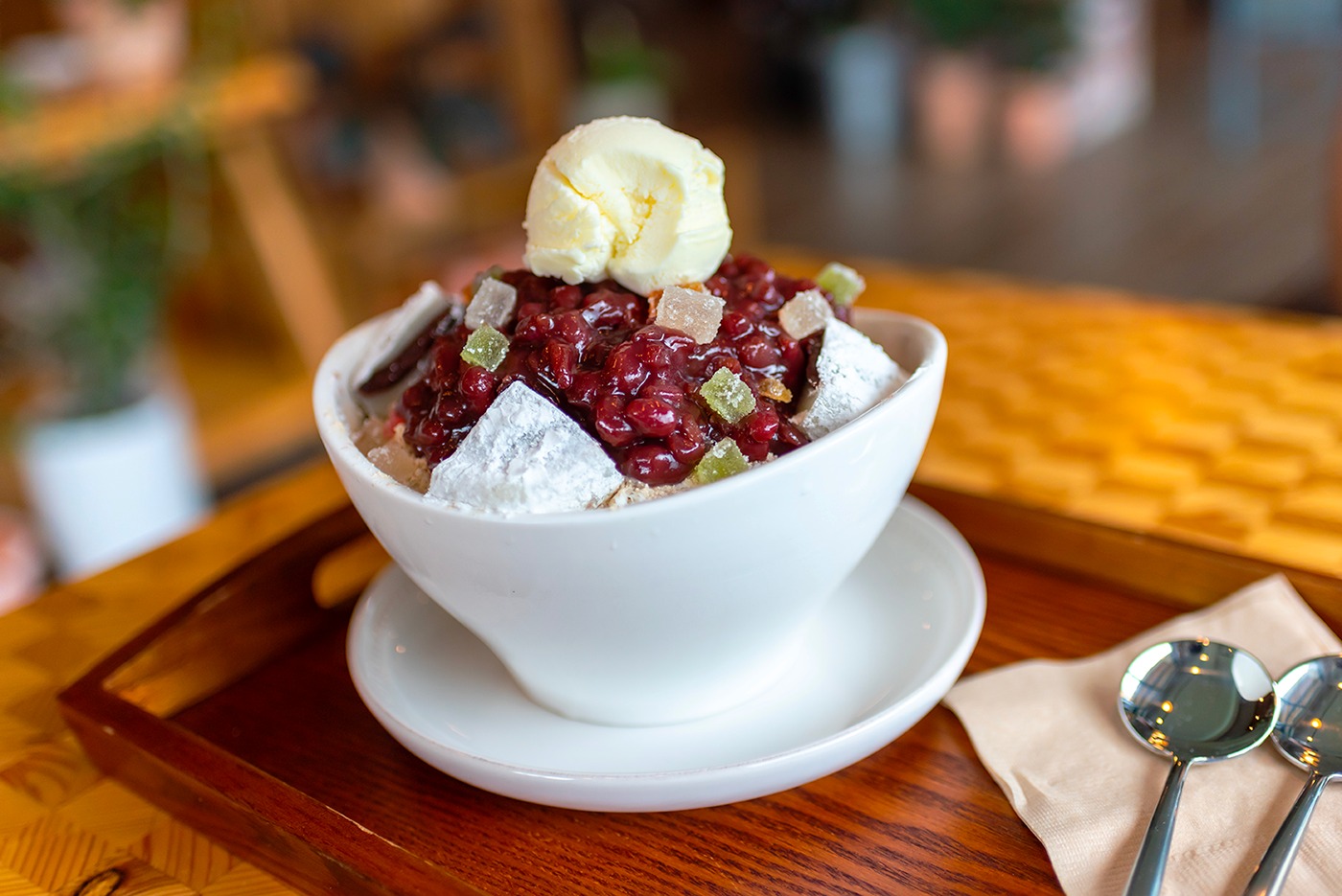 Eat at a Global Food Extravaganza to Determine the Season That Best Represents You Patbingsu (Korean shaved ice)